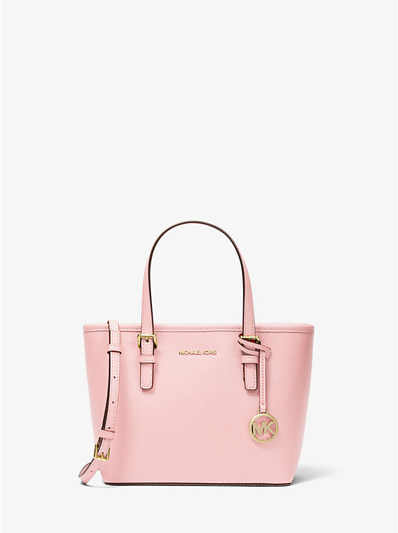MICHAEL KORS Jet Set Travel XS Top-Zip Tote Powder Blush