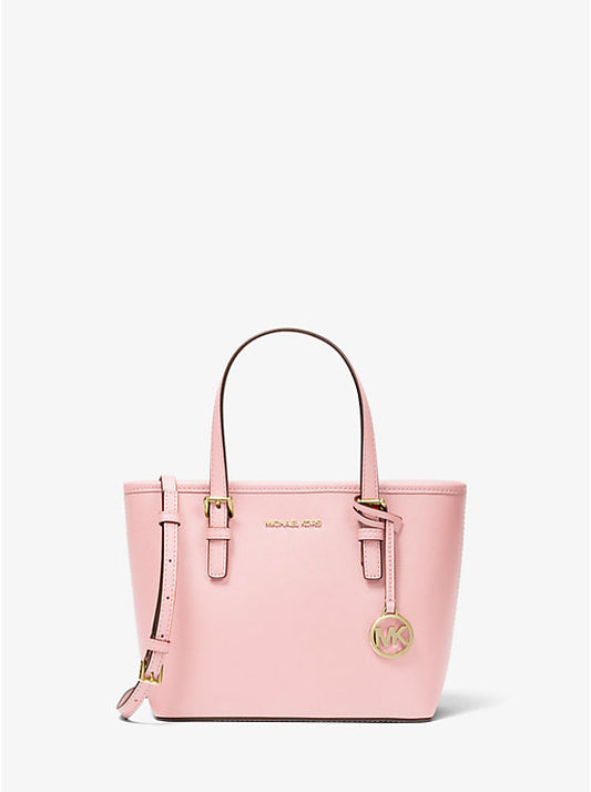 MICHAEL KORS Jet Set Travel XS Top-Zip Tote Powder Blush