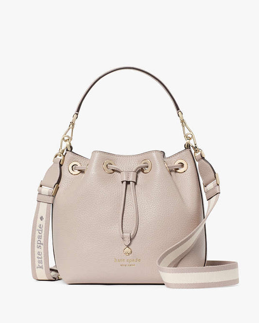 Kate Spade Emma Small Bucket Bag Cozy Grey