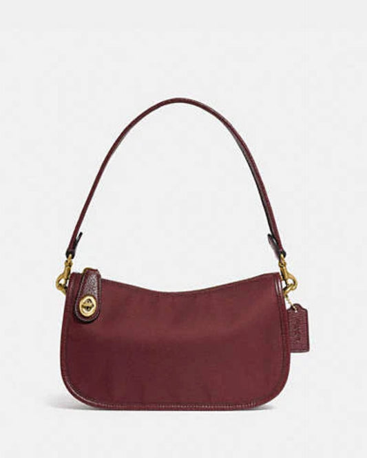 Coach Swinger Bag MAROON (Boutique)