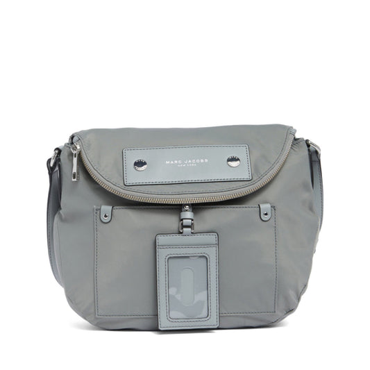 Marc Jacobs Preppy Nylon Messenger Bag Grey
