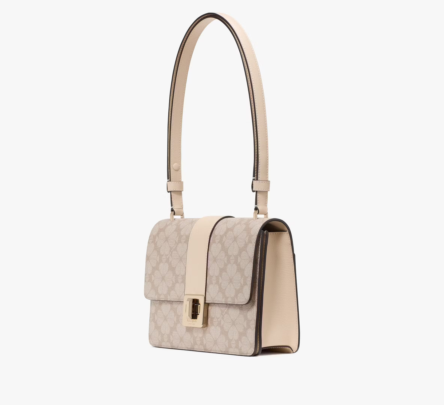 Kate Spade Phoebe Turnlock Shoulder Bag MERINGUE