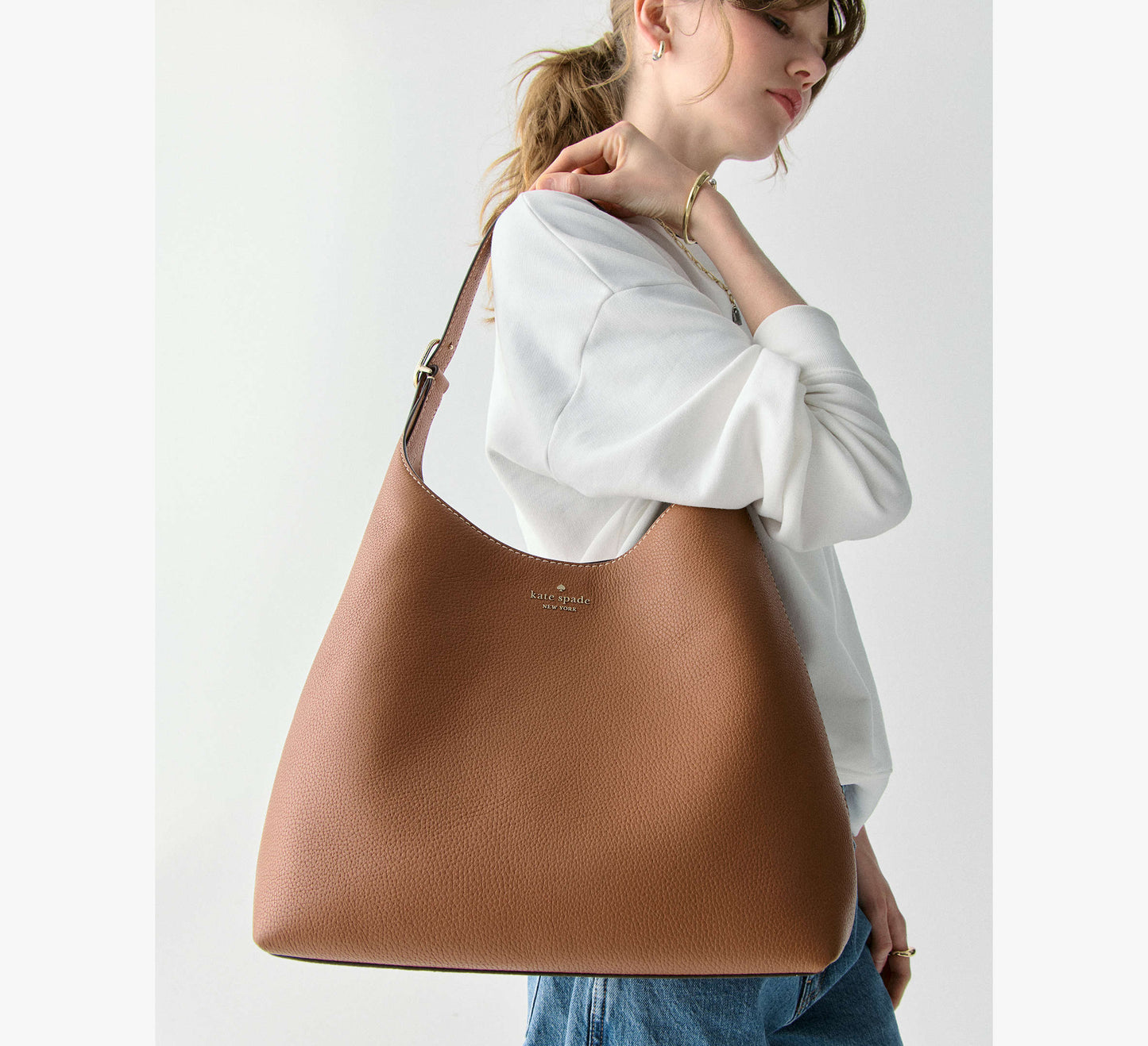 Kate Spade 454 Large Shoulder Bag Warm Ginger