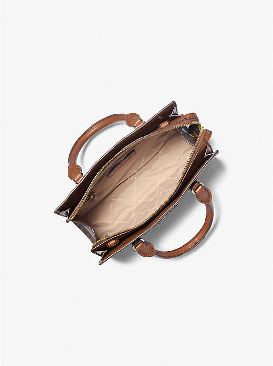 Michael Kors Sheila Small Brown Signature