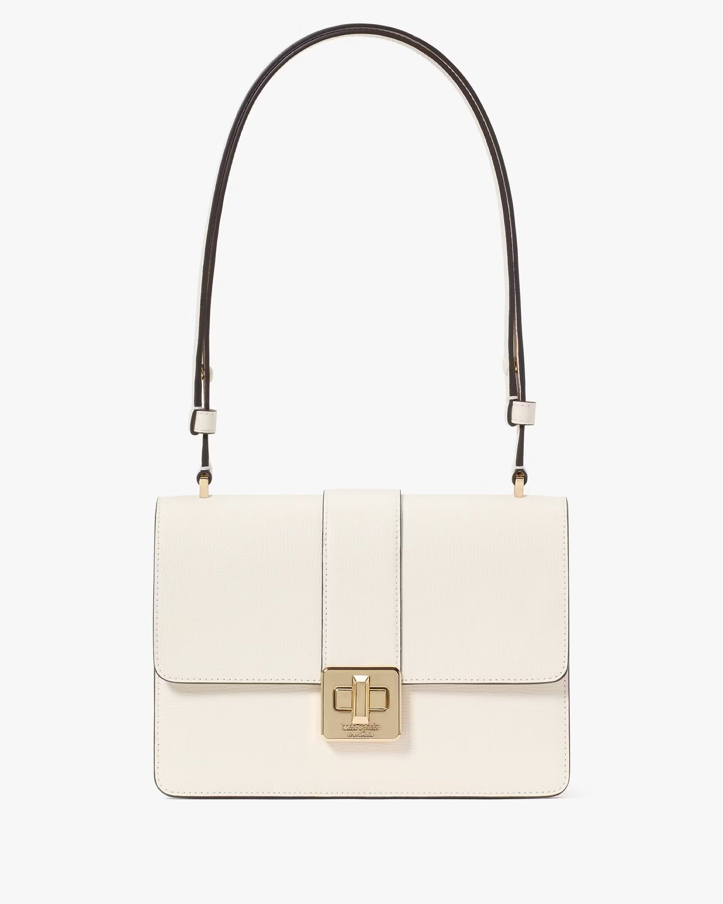 Kate Spade Phoebe Turnlock Shoulder Bag MERINGUE