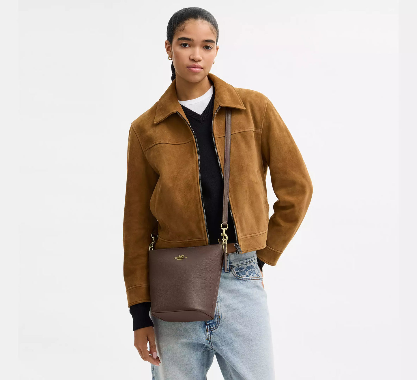 Coach Logan Duffle Bag Dark Stone