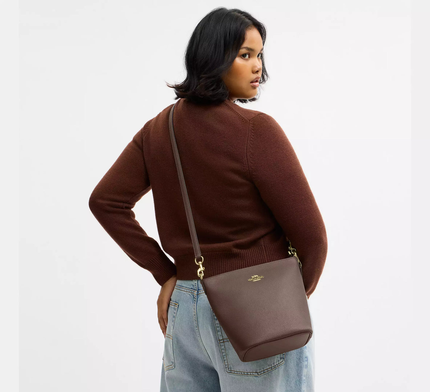 Coach Logan Duffle Bag Dark Stone