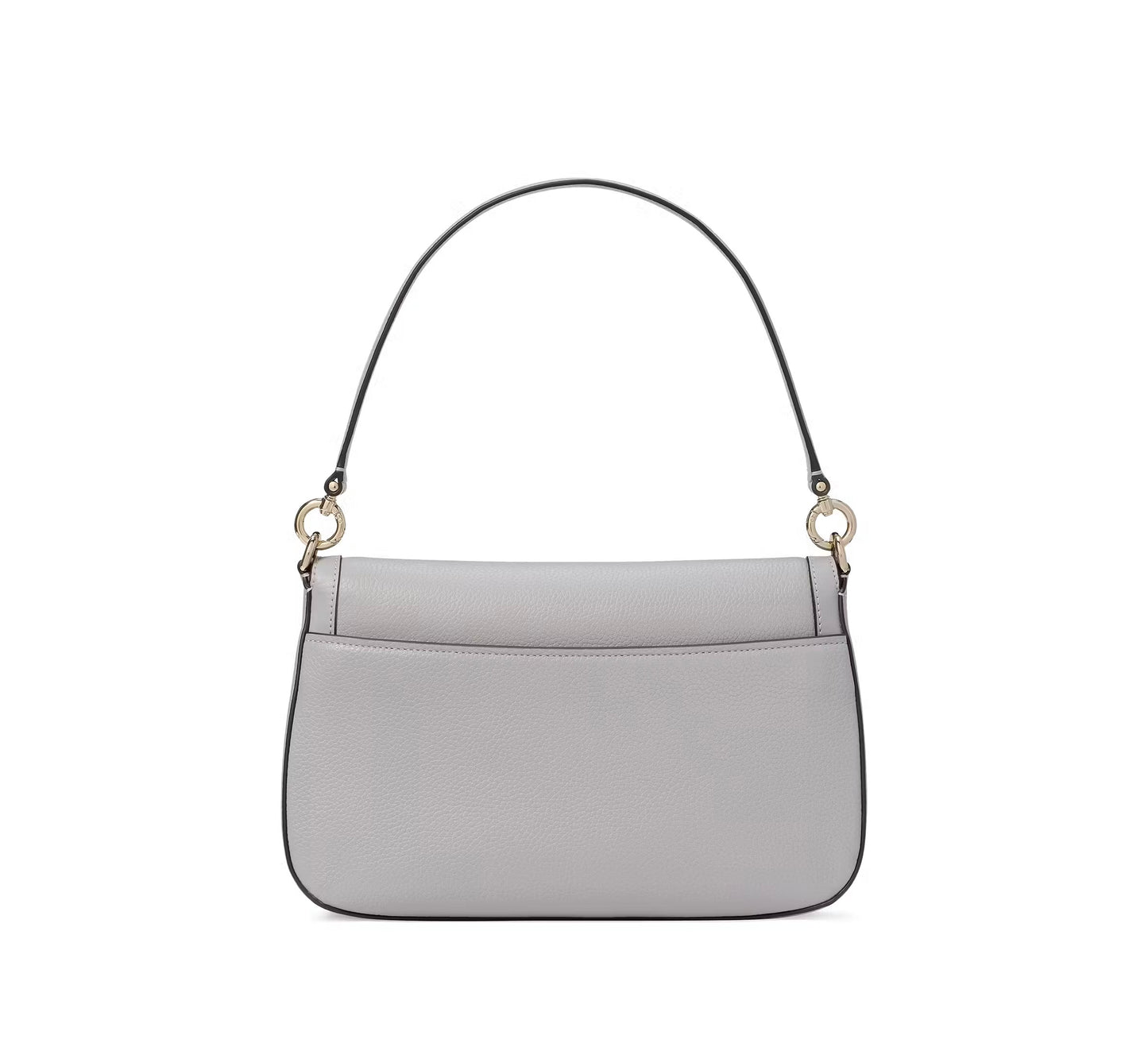 Kate Spade Hudson Flap Shoulder Bag Mountain Grey (Boutique)