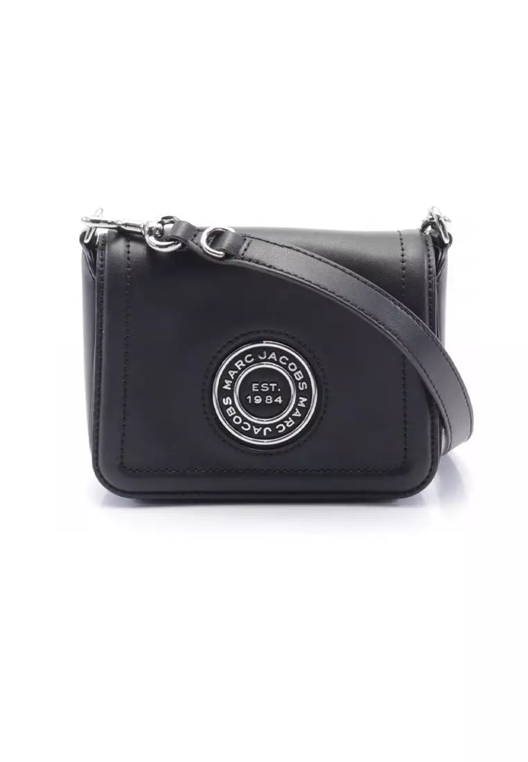 Marc Jacobs Insignia Small Full Flap Bag Black