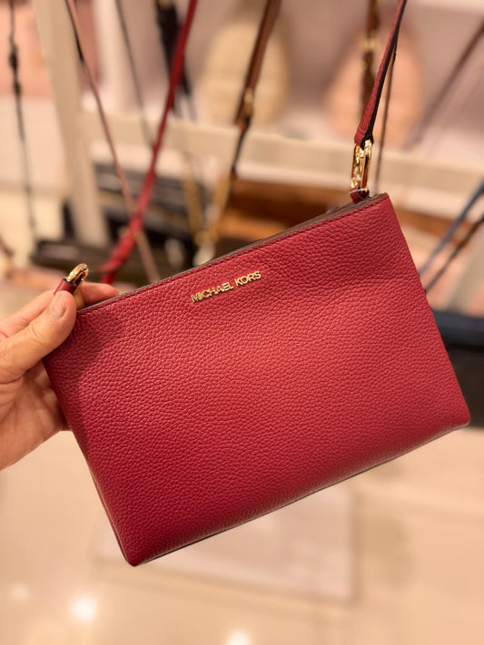 Michael Kors Trisha Crossbody Red