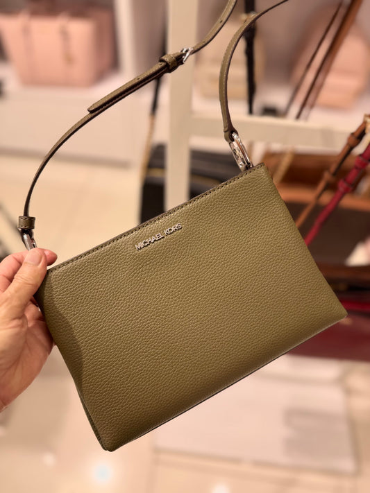 Michael Kors Trisha Crossbody Olive